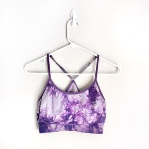 ⭐️5 for $25⭐️ Champion C9 Purple Tie Dye Print Racerback Sports Bra